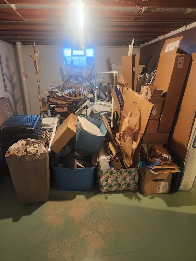 Roll-off dumpster container at job site for Concrete Dumpster Rental in Clarcona